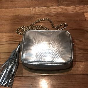 Victoria Secret silver chain crossbody